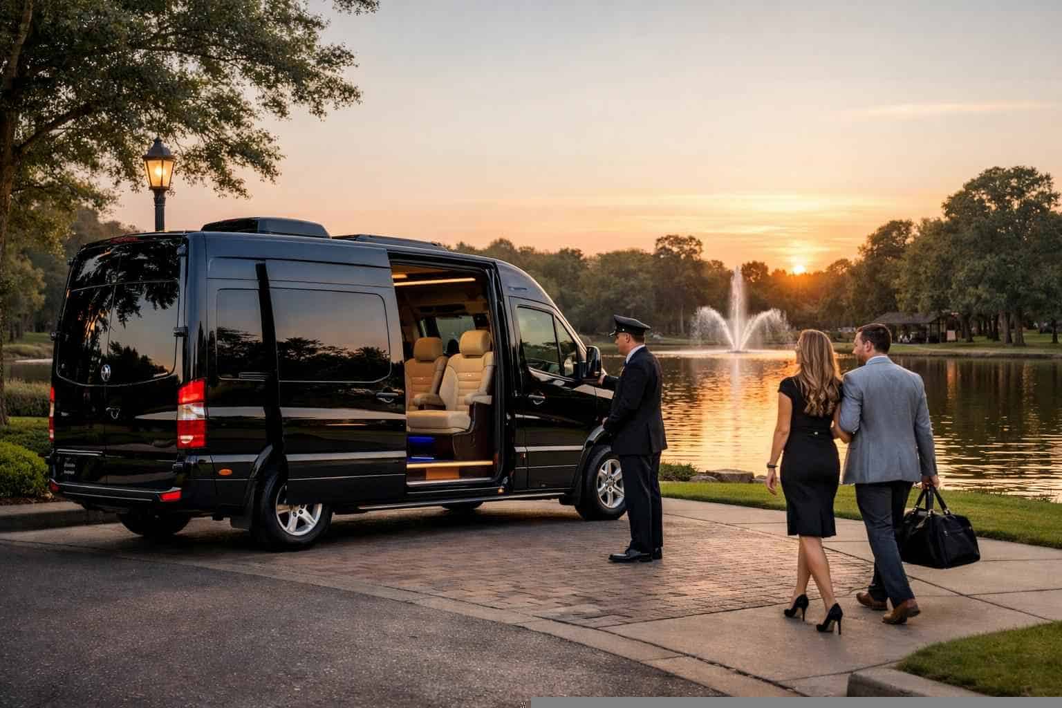 Luxury Passenger Van with Driver in Deer Park Texas