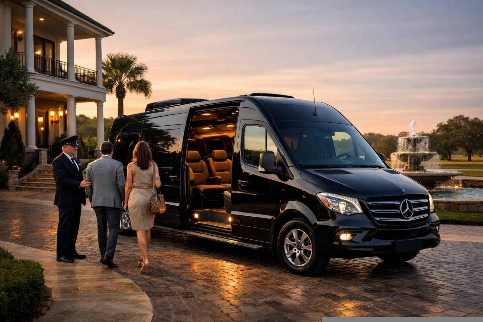 Luxury Passenger Van with Driver in Tomball Texas