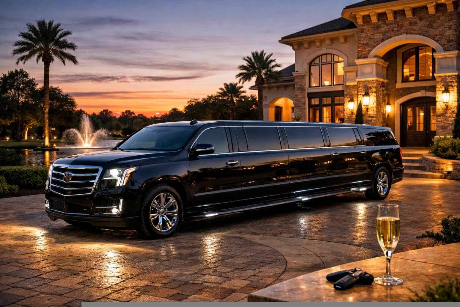 Luxury SUV Limousine Rental in Friendswood Texas