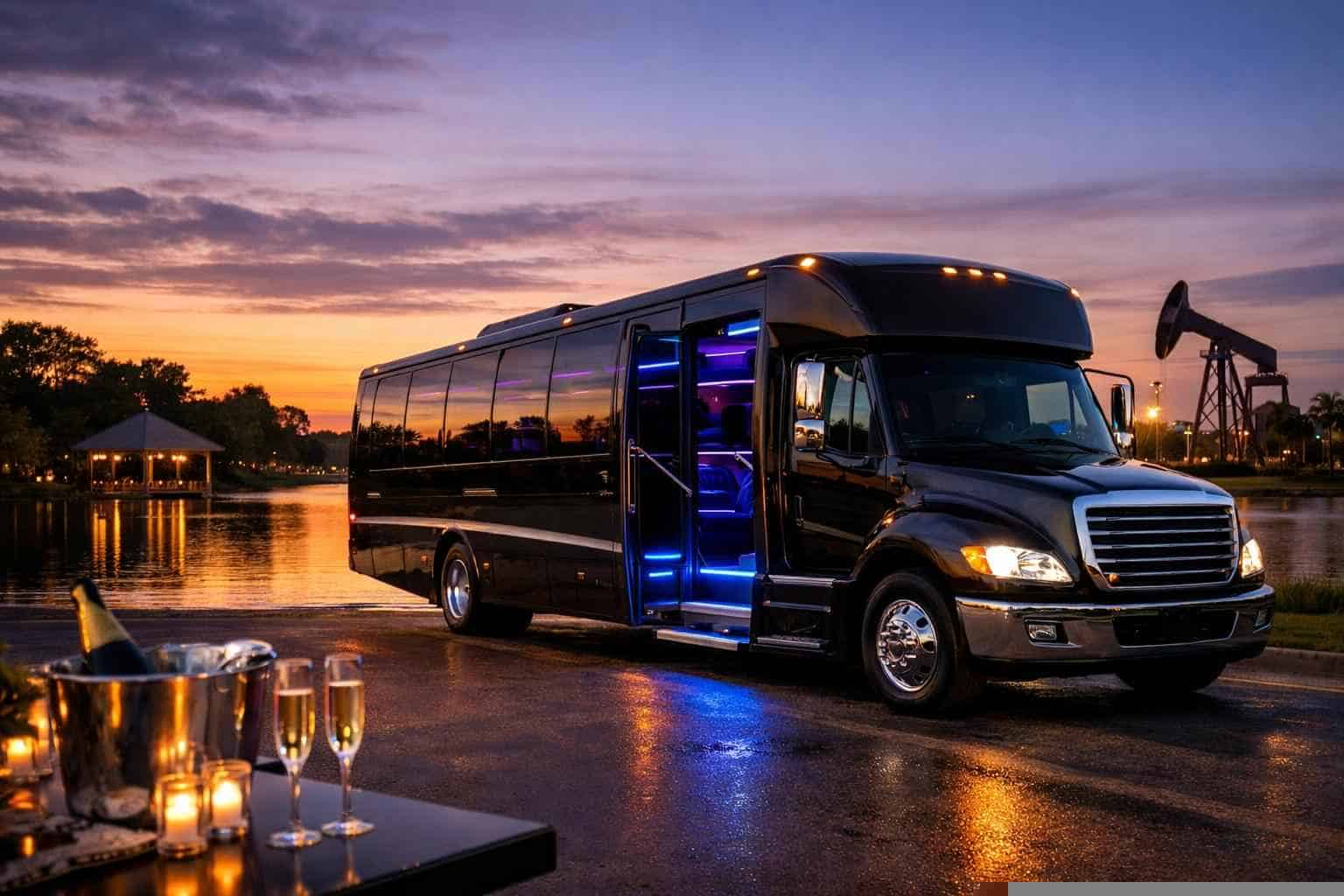 Party Bus Rental In Deer Park Texas