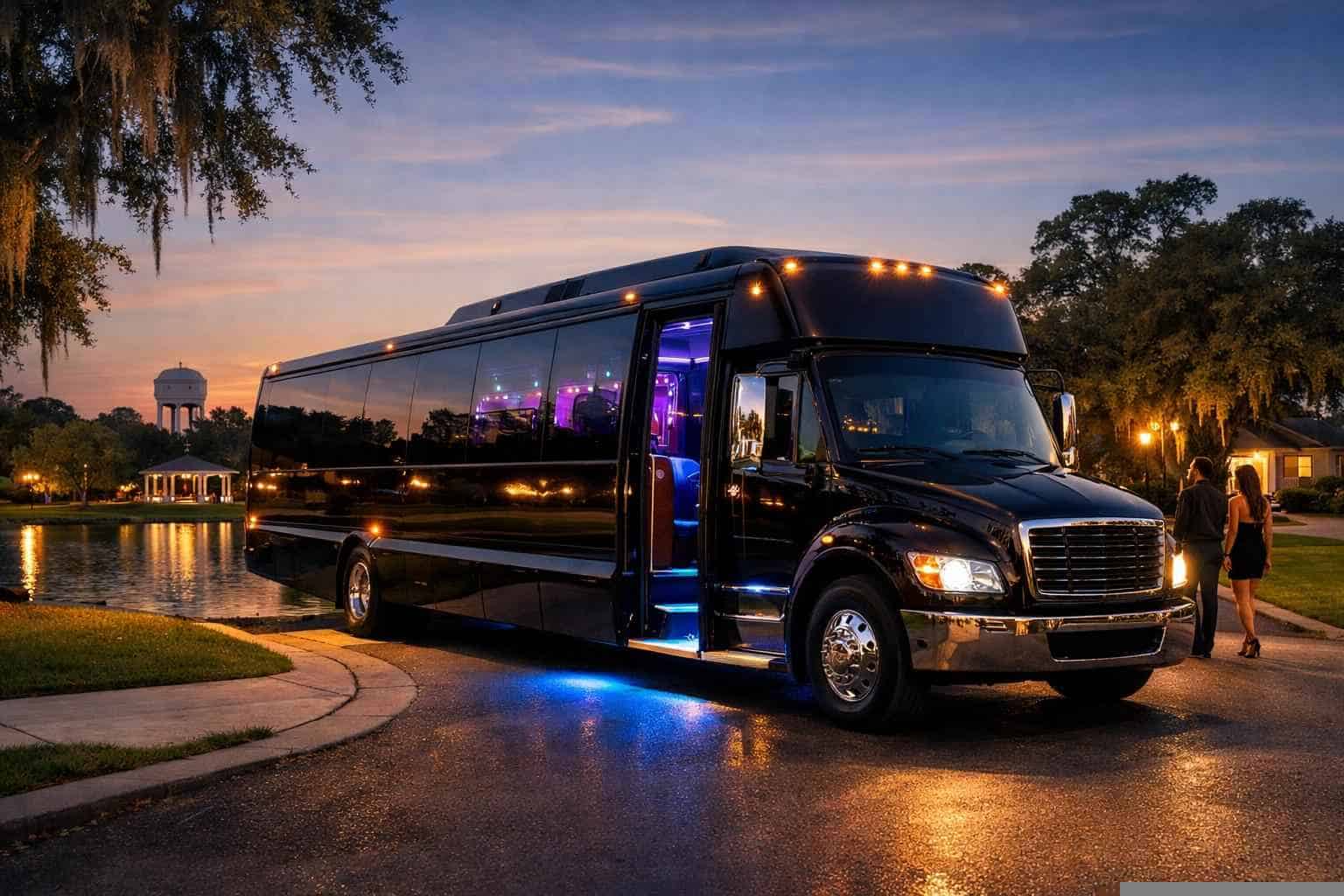 Party Bus Rental in Friendswood Texas