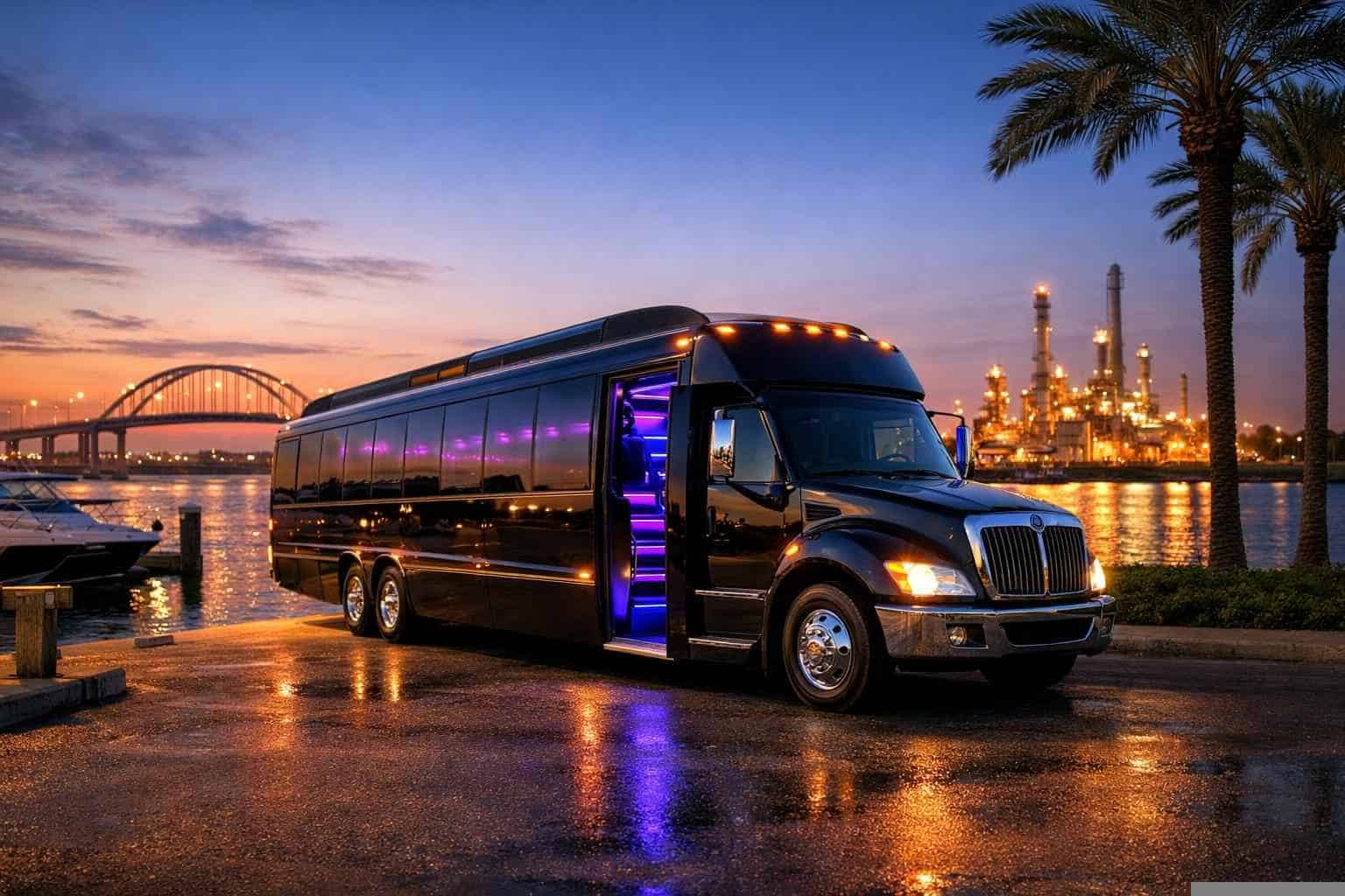 Party Bus Rental in La Porte Texas