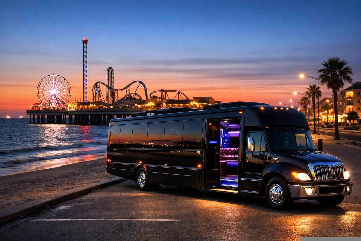 Party Bus Rental Near Me Galveston TX