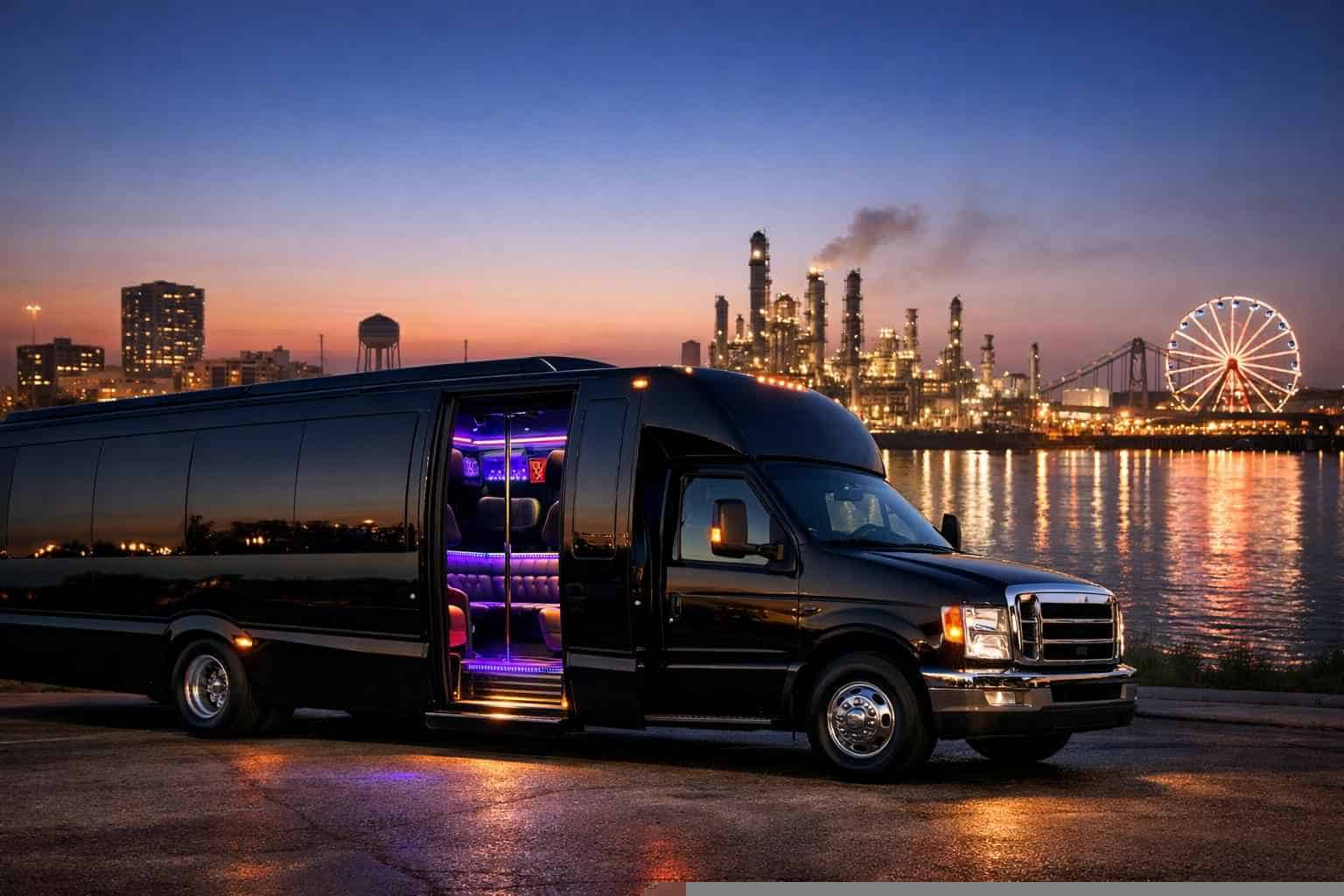 Party Bus Rental Near Me Texas City TX