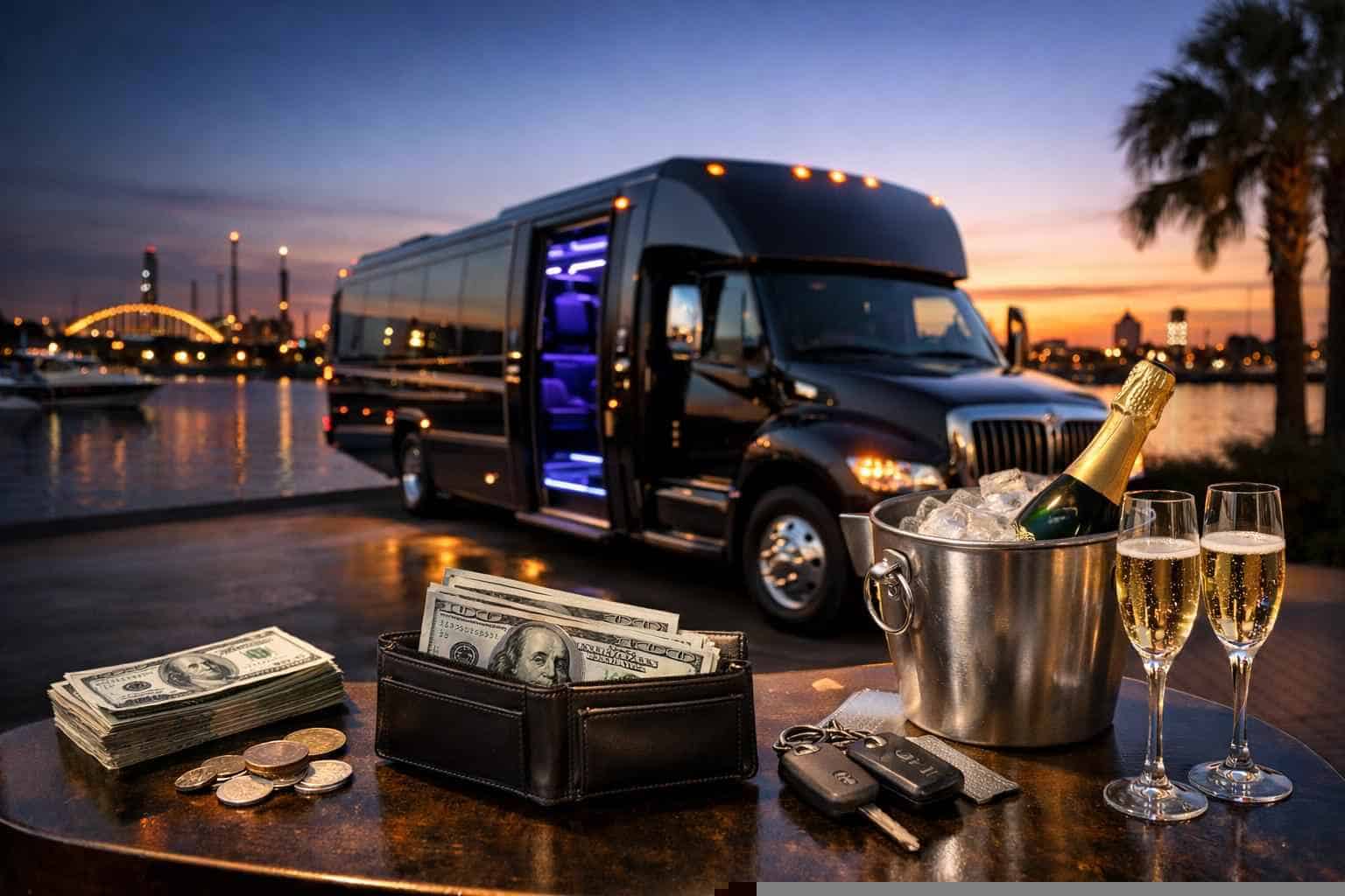 Party Bus Rental Prices in La Porte TX