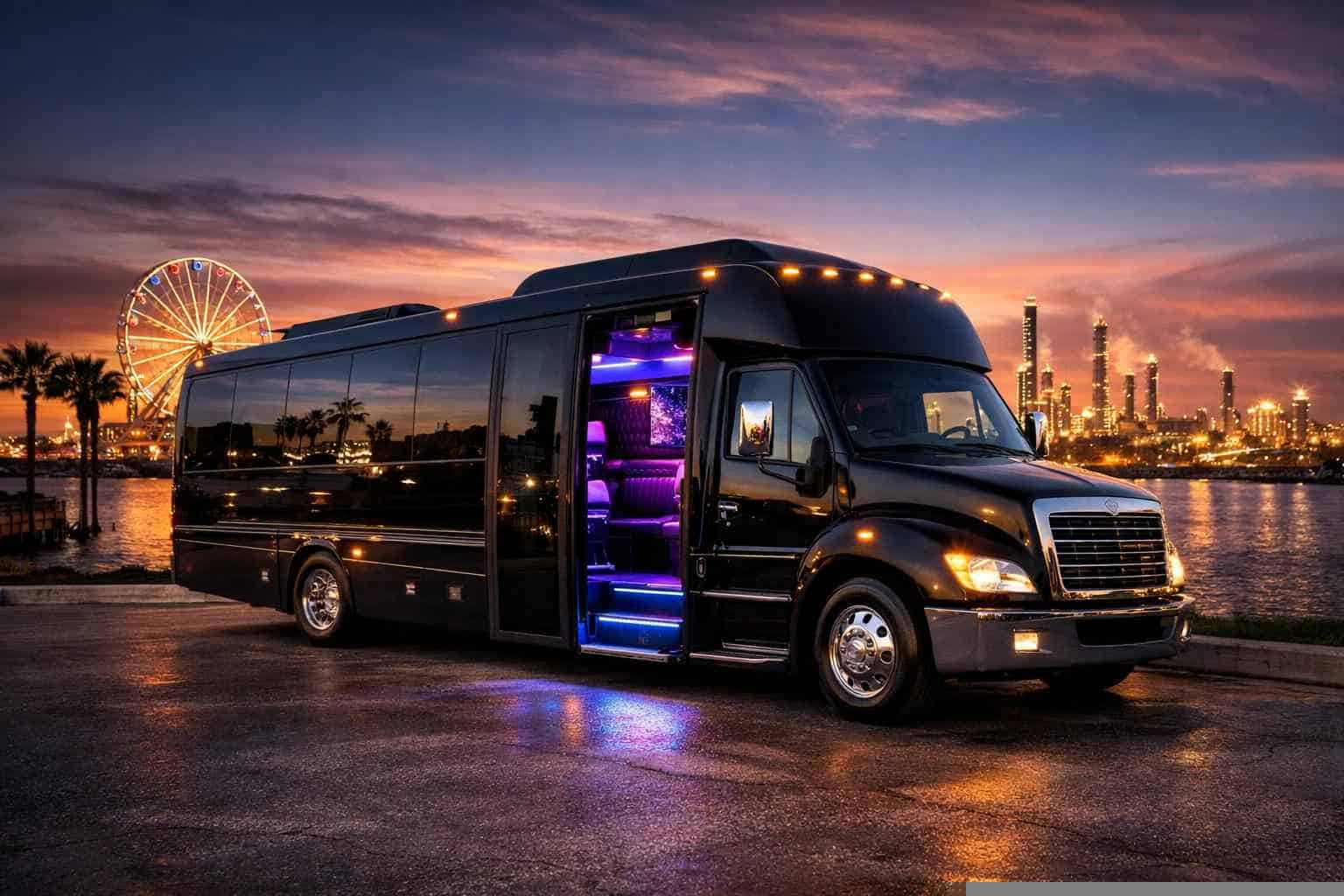 Party Buses in Texas City Texas