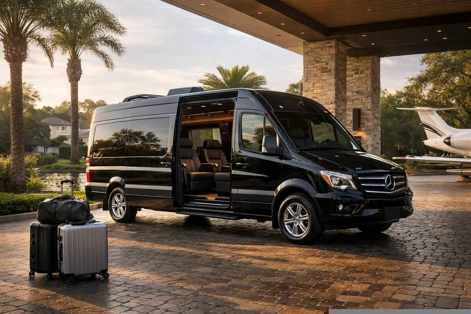 Passenger Van Transportation Service Friendswood TX