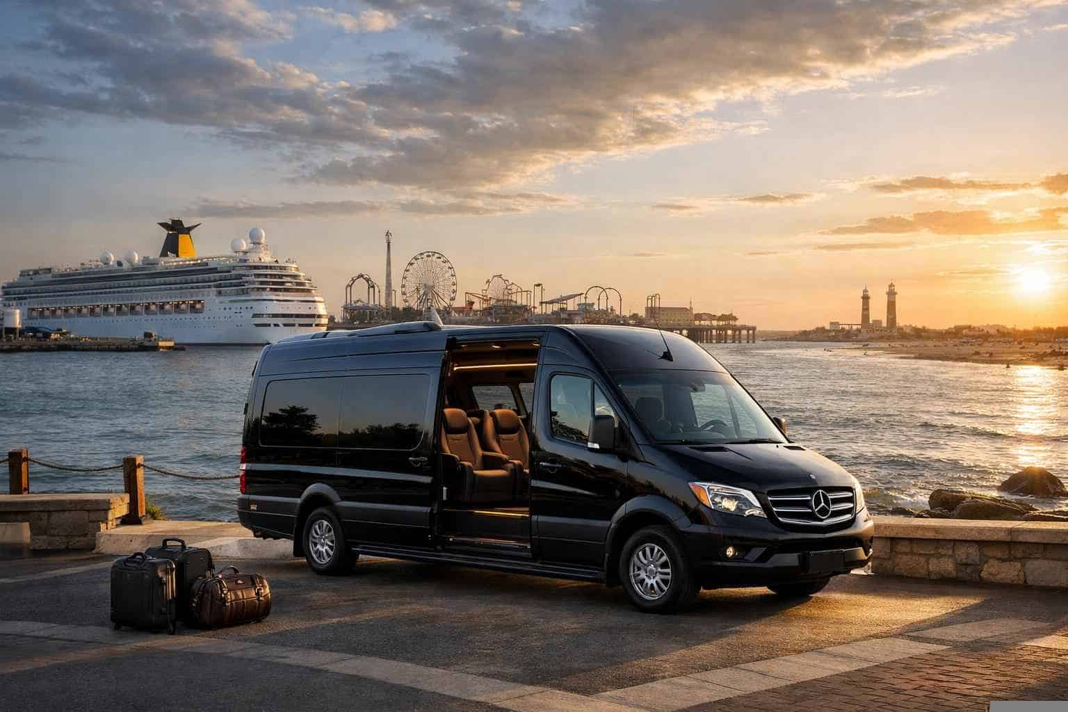 Passenger Van Transportation Service Galveston TX