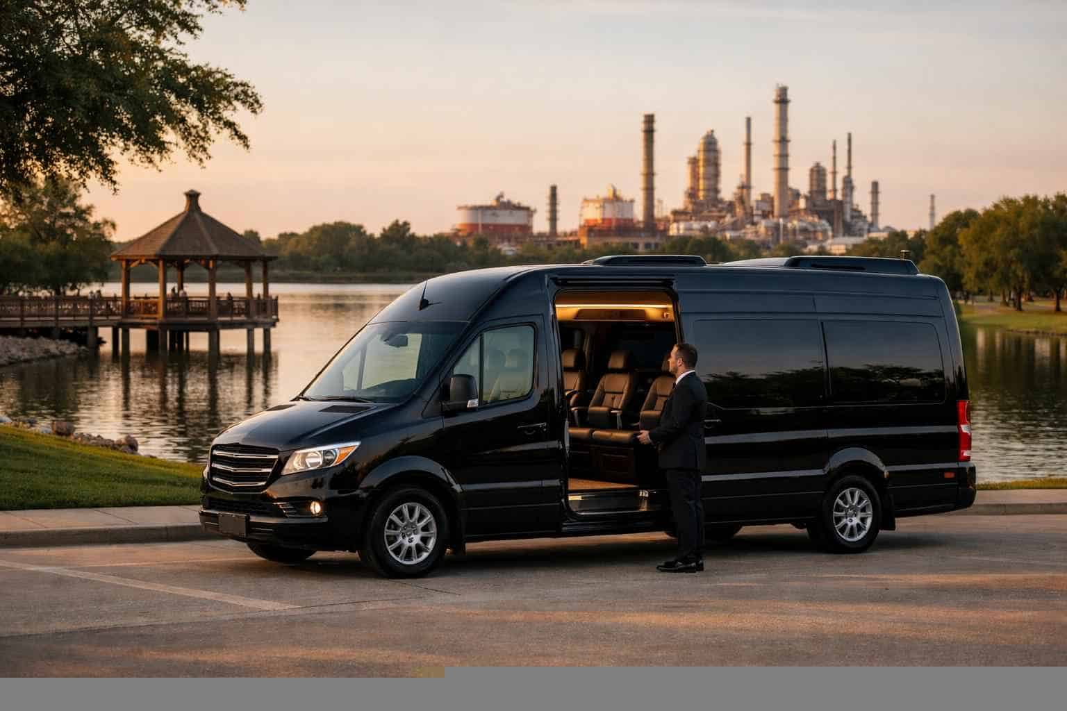 Passenger Van with Driver Deer Park TX