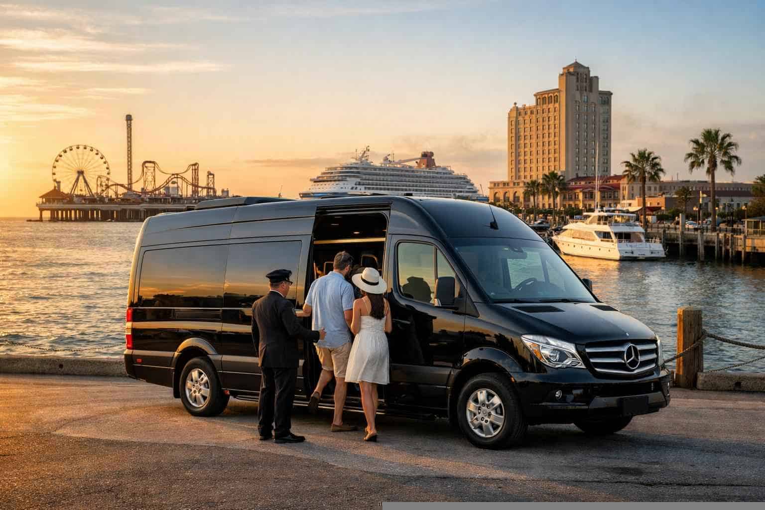 Passenger Van with Driver Galveston TX