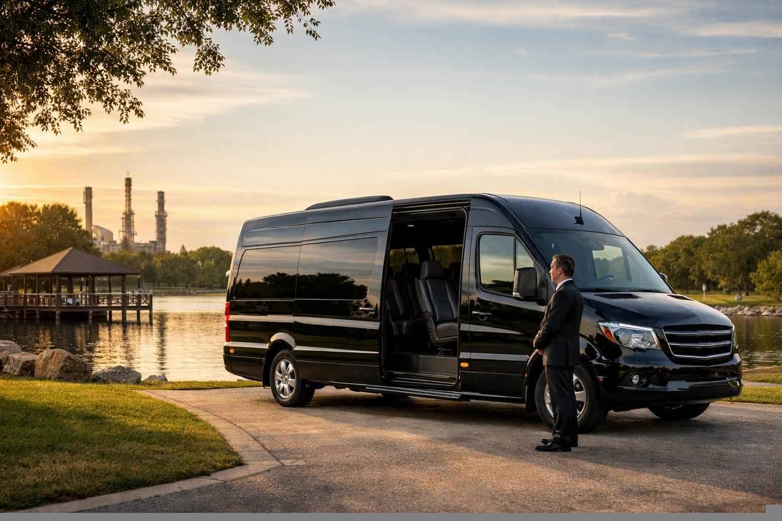 Passenger Van with Driver in Deer Park Texas