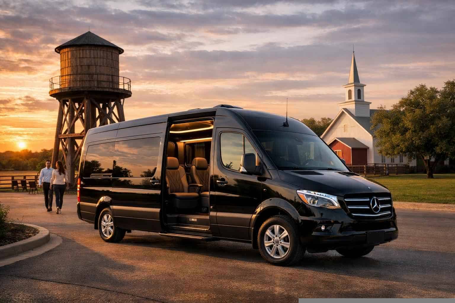 Passenger Van with Driver in Tomball Texas