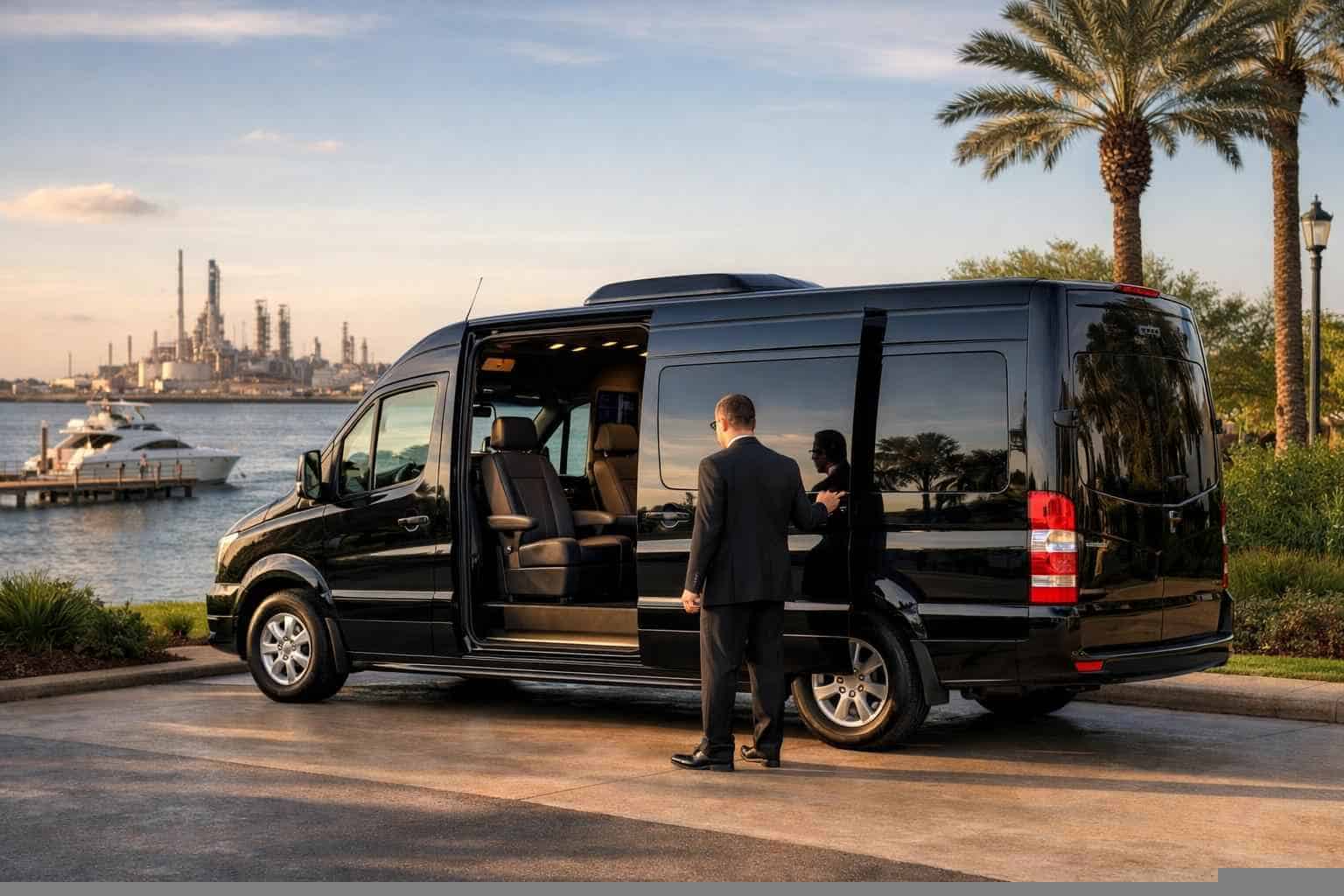 Passenger Van with Driver Near Me La Porte TX