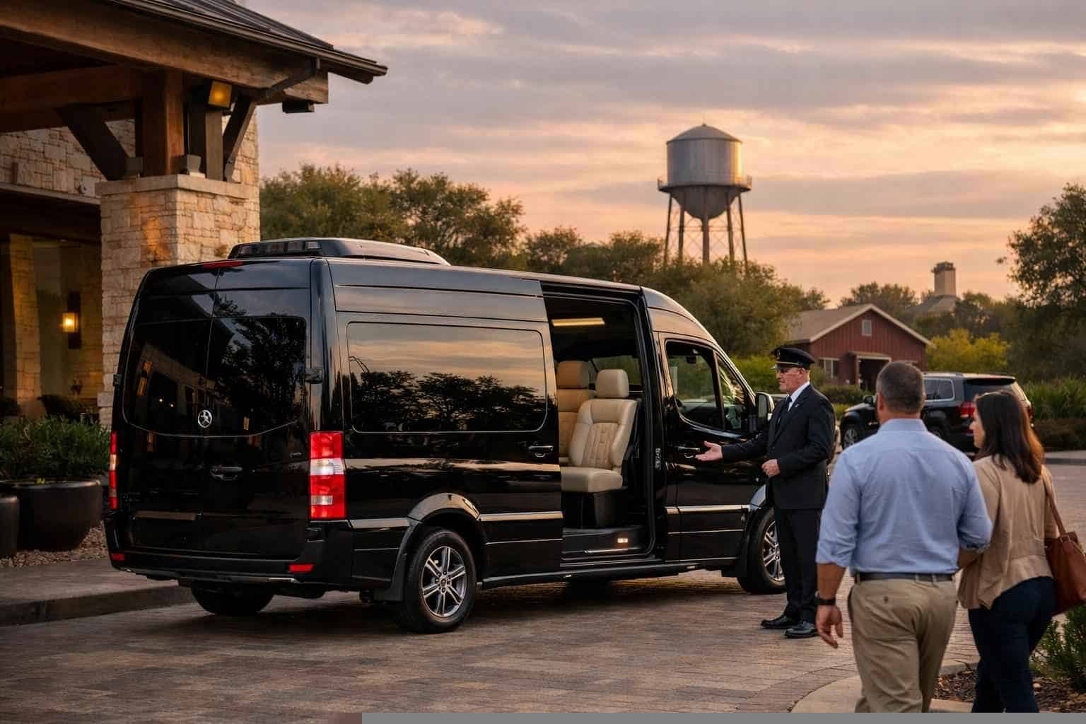 Passenger Van with Driver Near Me Tomball TX