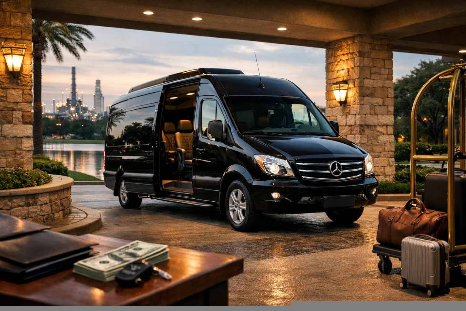 Passenger Van with Driver Prices in Deer Park TX