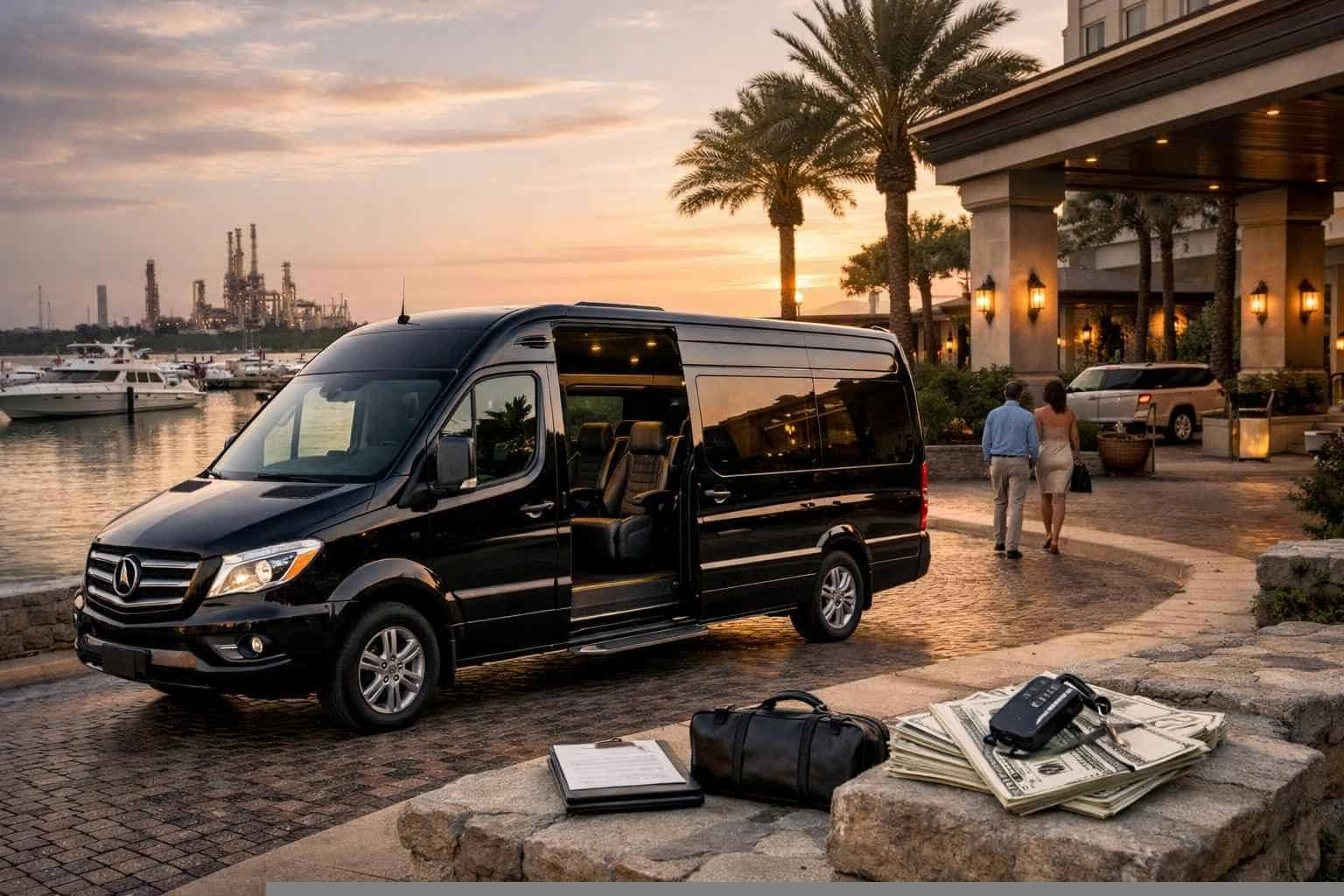 Passenger Van with Driver Prices in La Porte TX