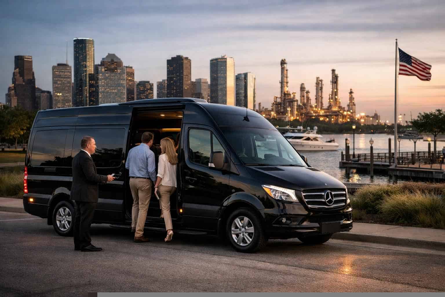 Passenger Van With Driver Texas City TX