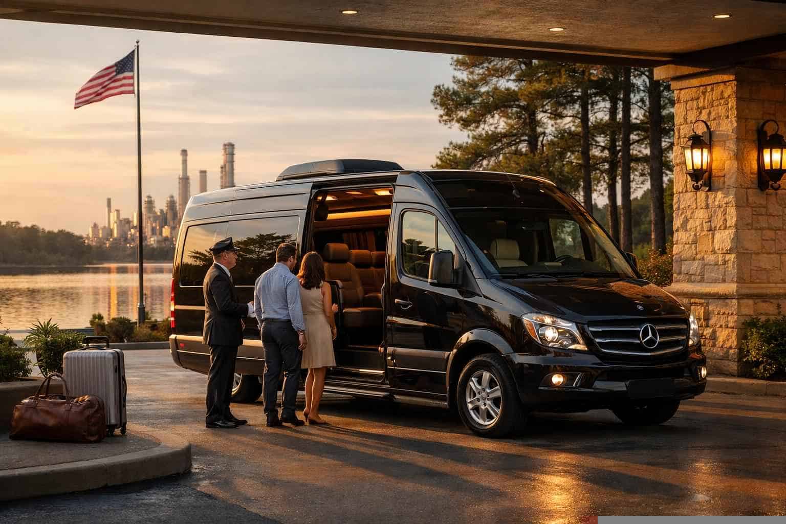 Passenger Vans with Driver in Deer Park Texas