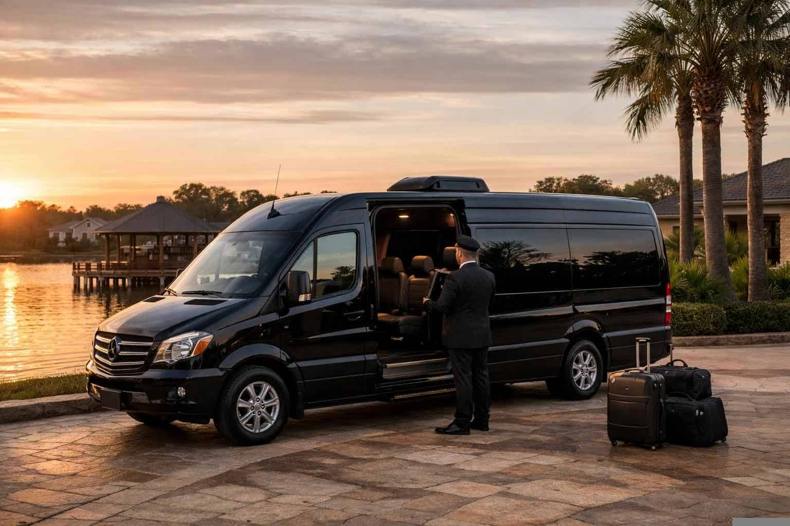 Passenger Vans with Driver in Friendswood Texas