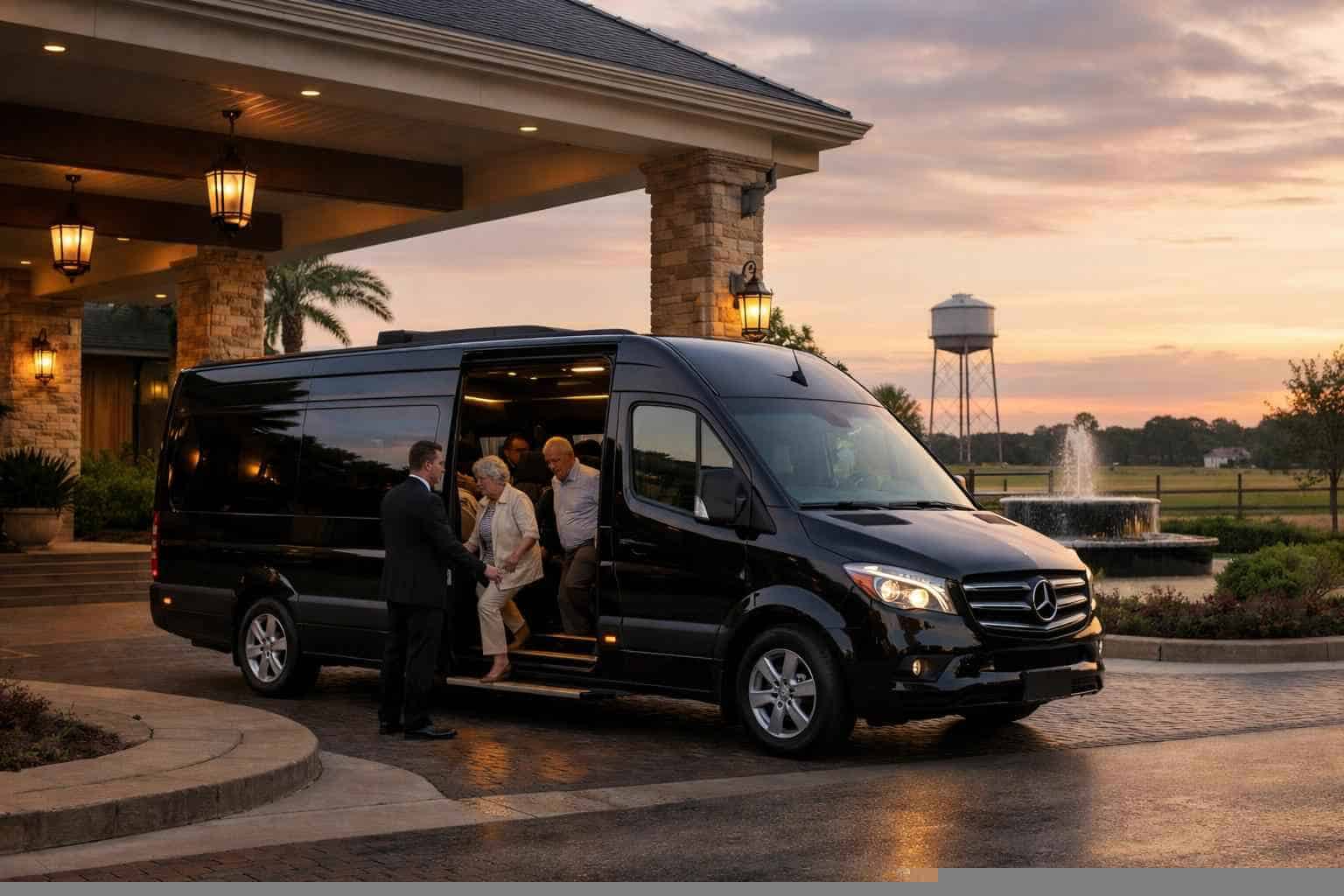 Passenger Vans with Driver in Tomball Texas