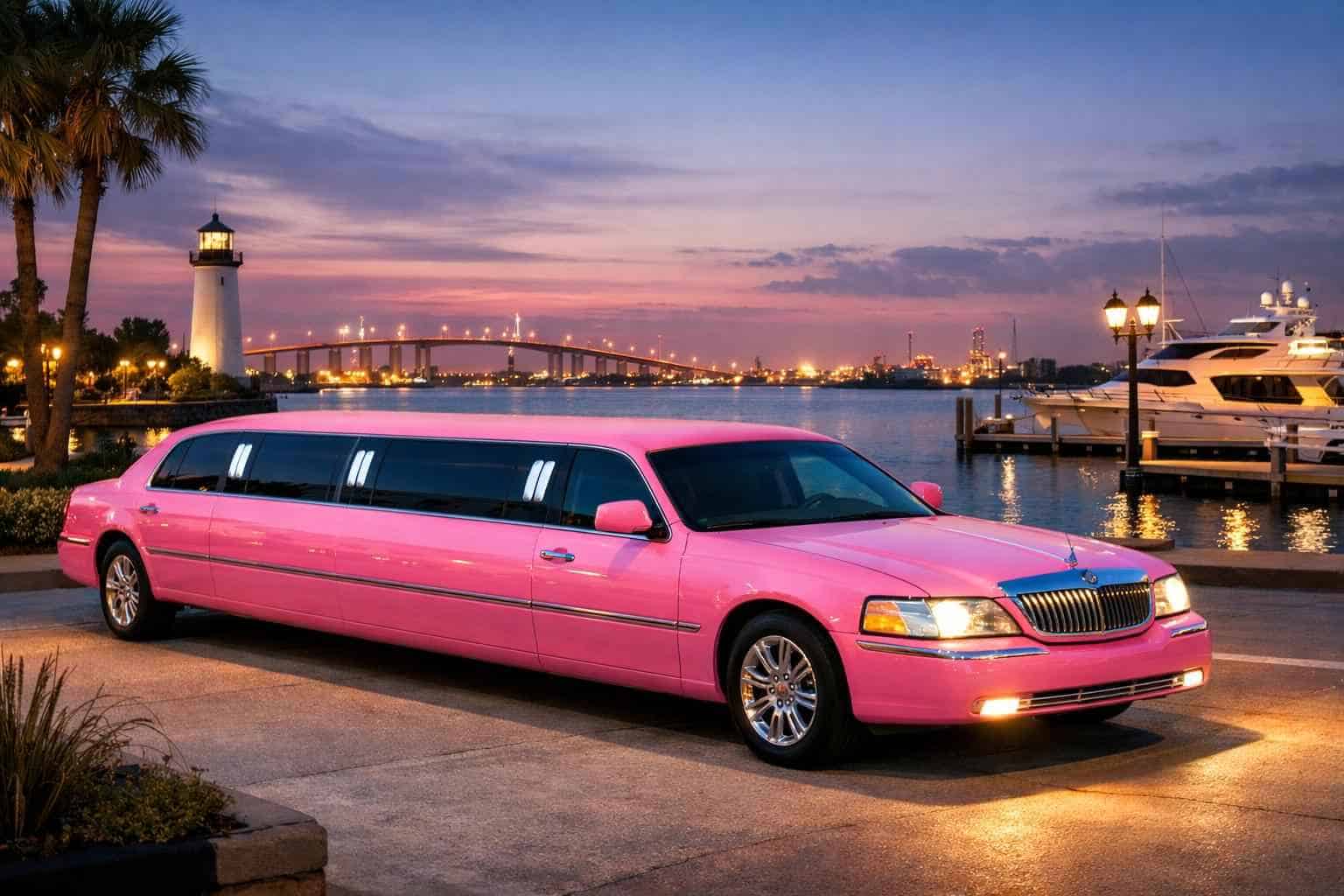 Pink Limo Rental La Porte TX