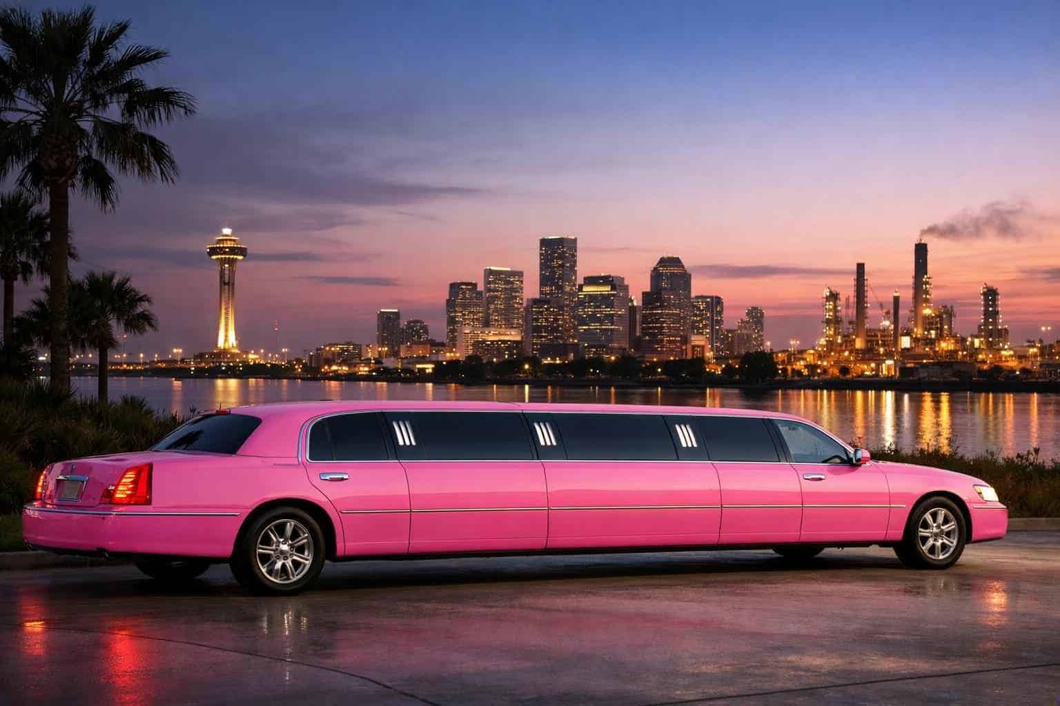 Pink Limo Rental Near Me Texas City TX
