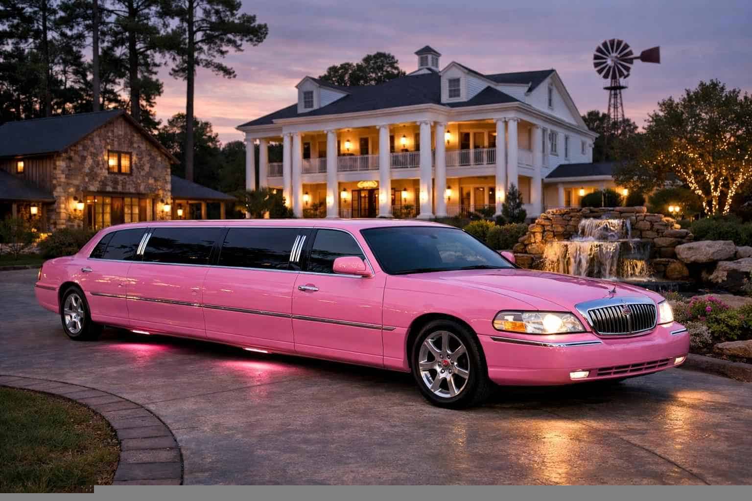 Pink Limo Rental Tomball TX