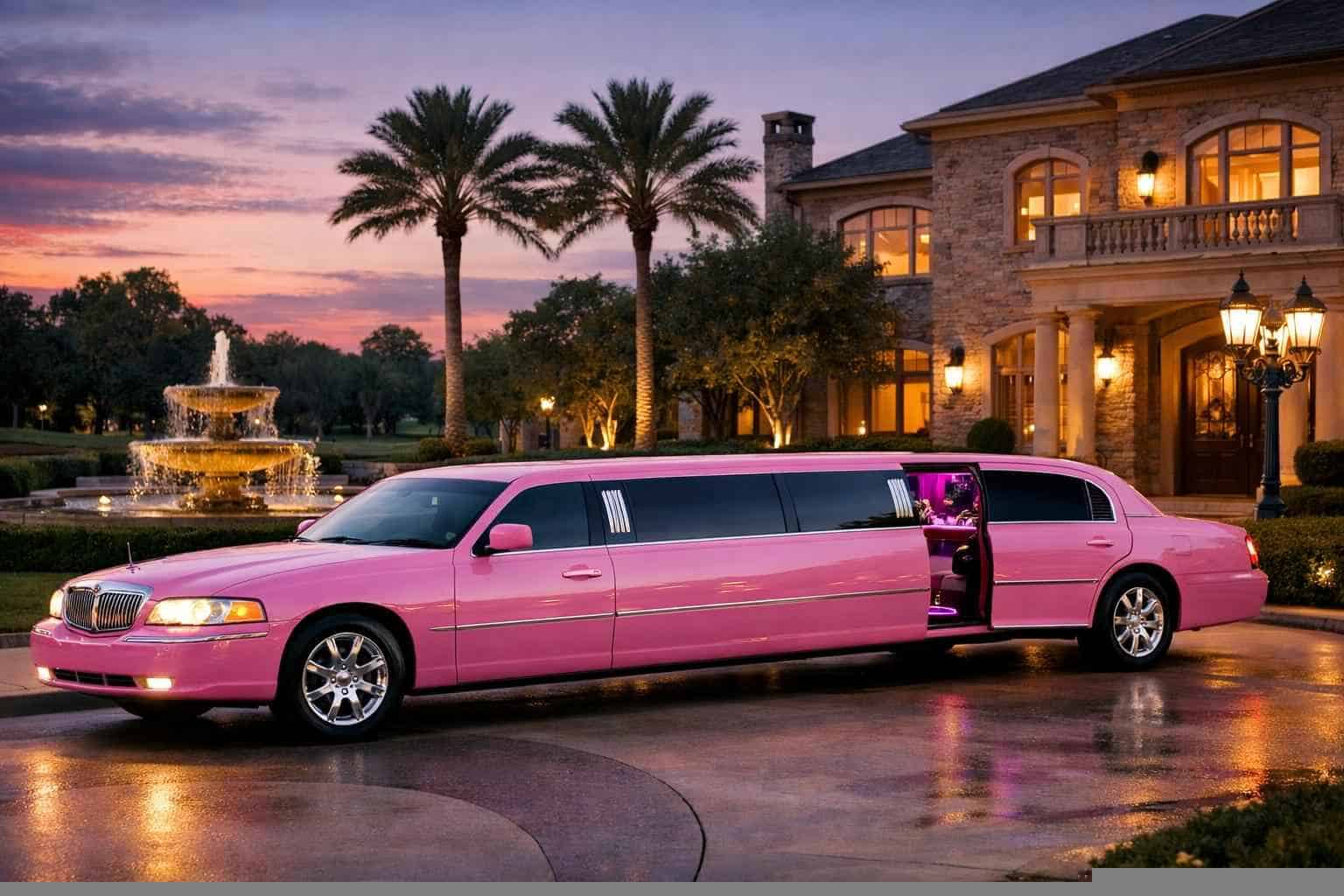 Pink Limo Service Friendswood TX
