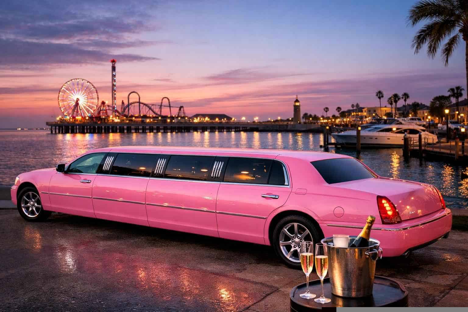 Pink Limo Service Galveston TX
