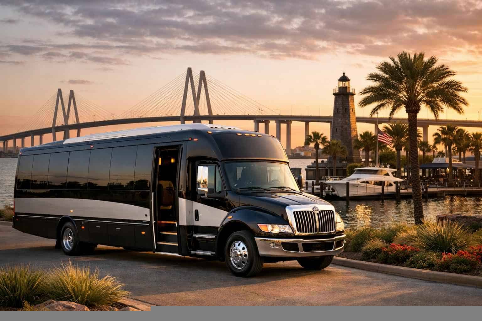 Shuttle Bus Rental in La Porte Texas