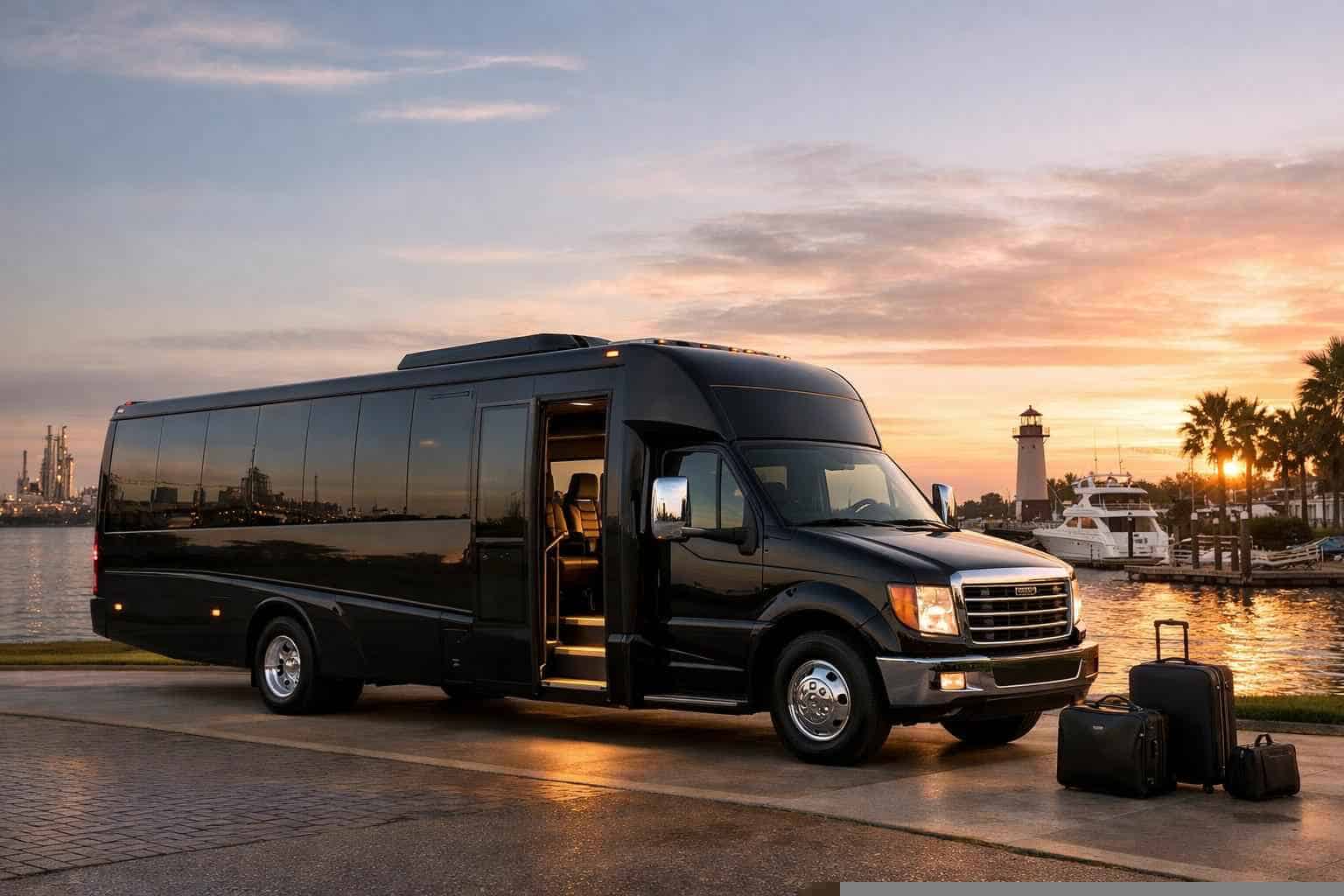 Shuttle Bus Rental La Porte TX