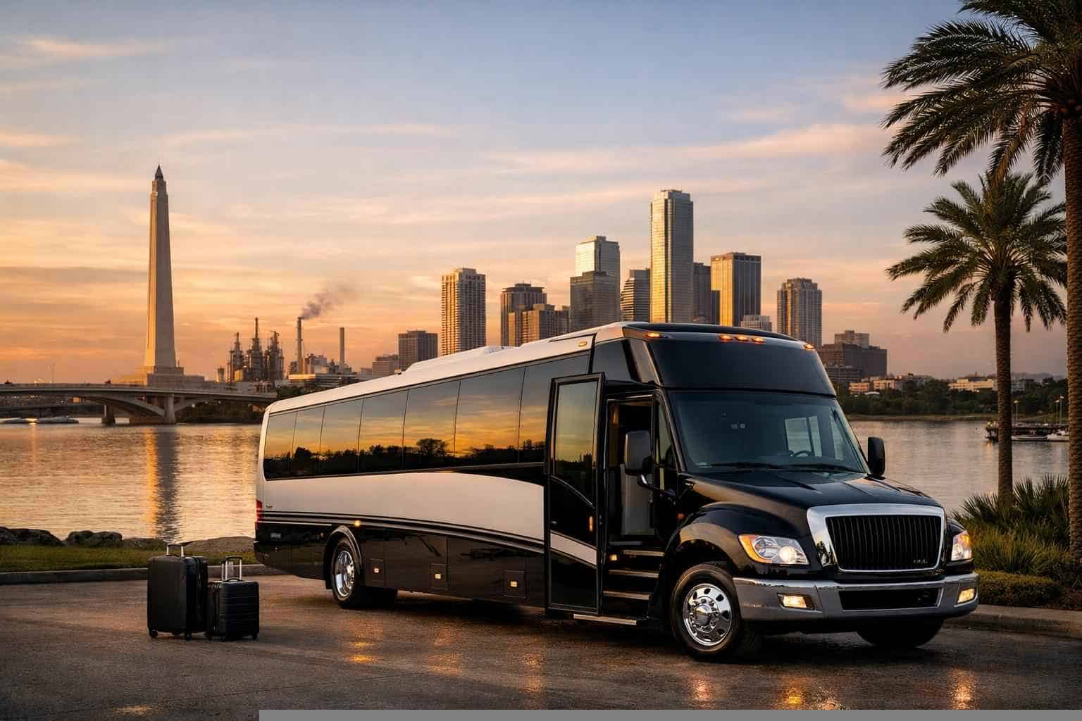 Shuttle Bus Rental Near Me Texas City TX