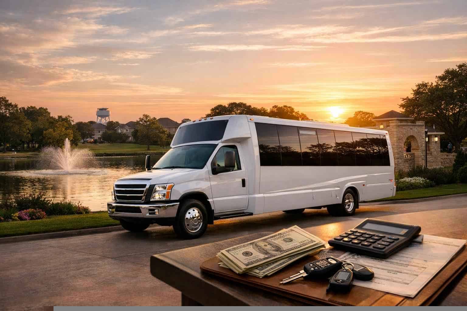 Shuttle Bus Rental Prices in Friendswood TX