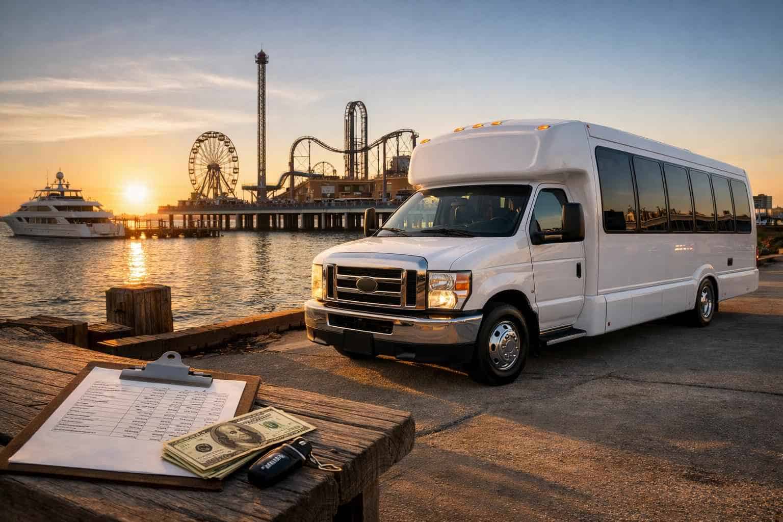 Shuttle Bus Rental Prices In Galveston TX