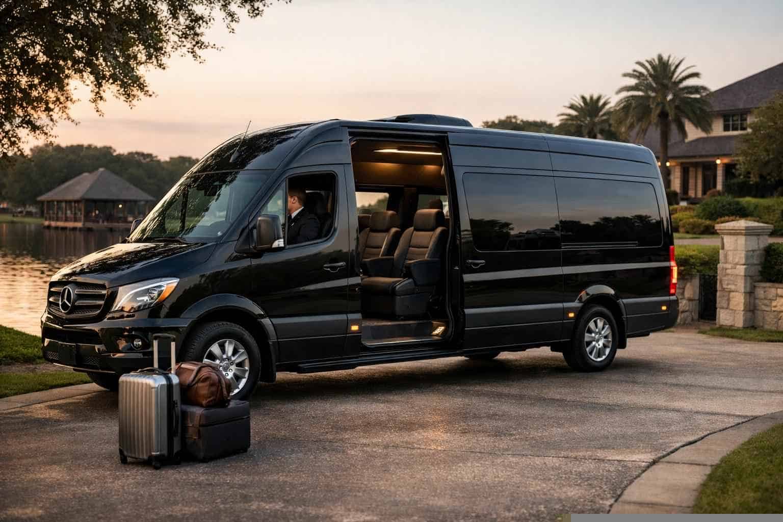 Sprinter Van Rental with Driver Friendswood TX