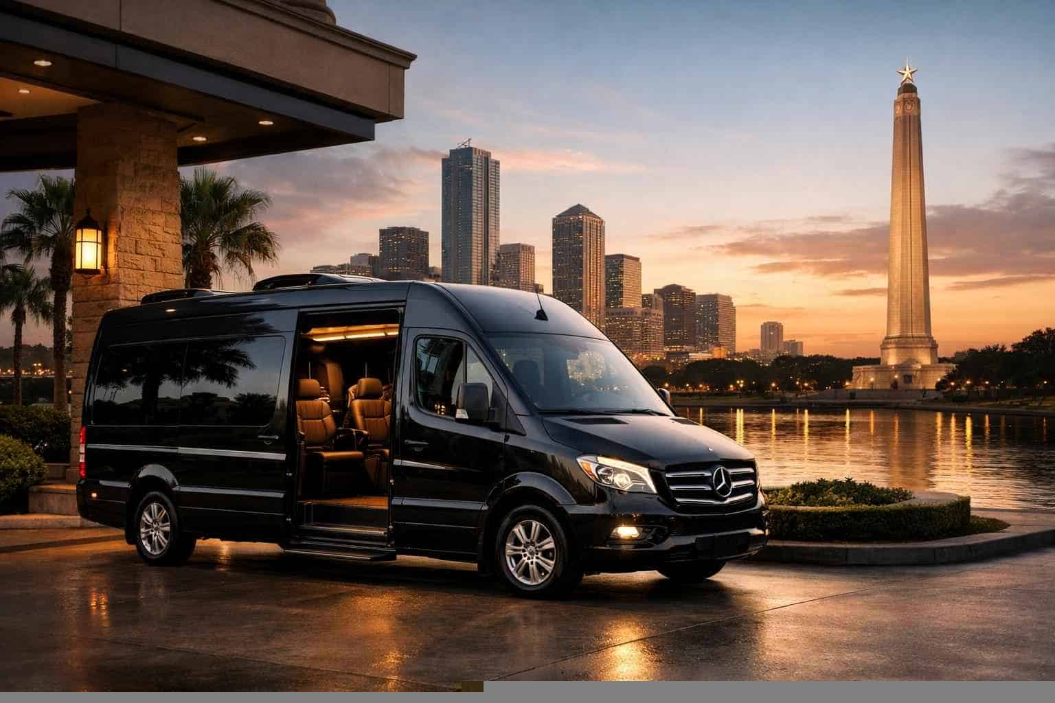 Sprinter Van Rental with Driver in Texas City Texas