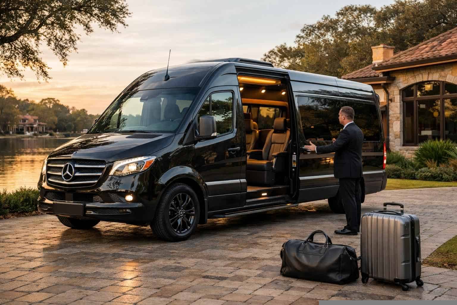 Sprinter Van Rental with Driver Near Me Friendswood TX