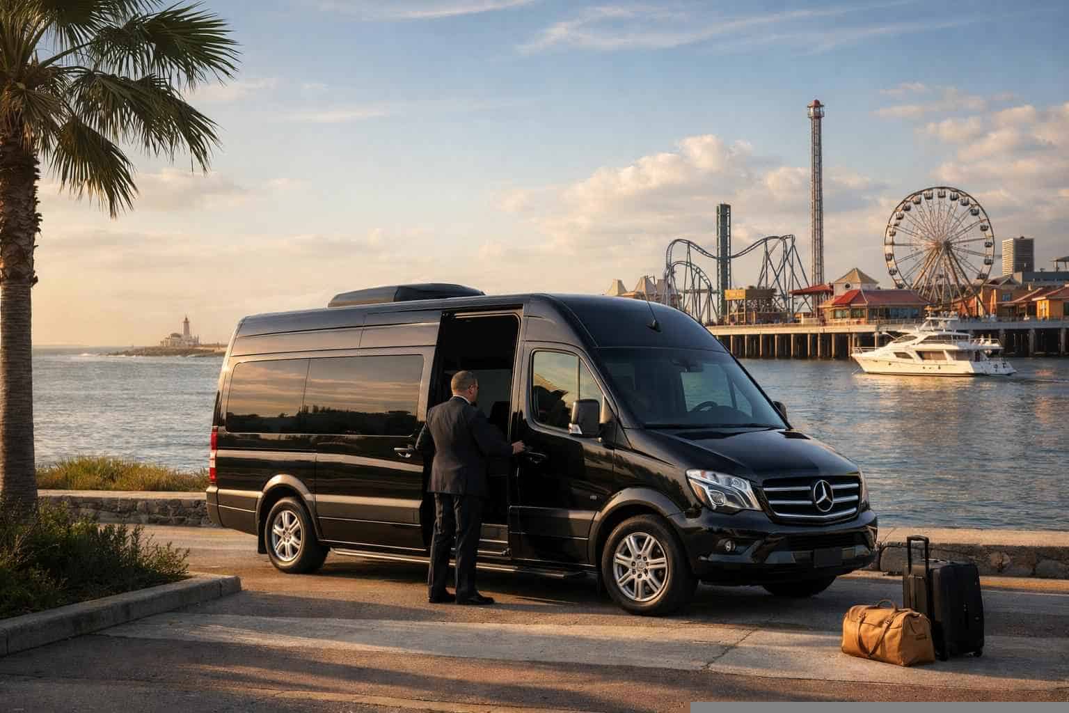 Sprinter Vans with Driver in Galveston Texas