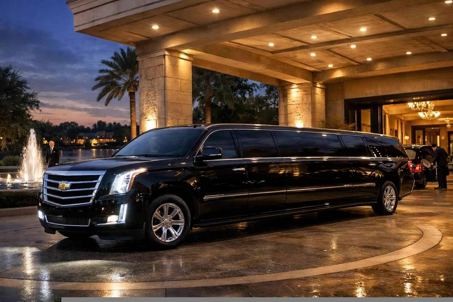 SUV Limousine Rental Near Me Friendswood TX