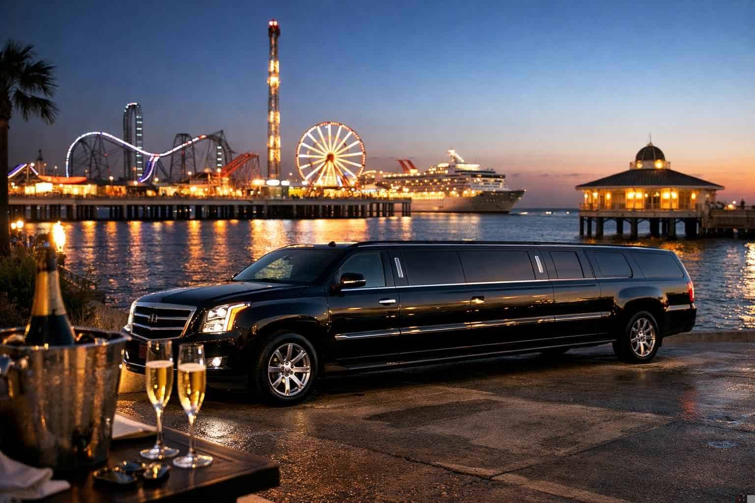 SUV Limousine Rental Prices in Galveston TX