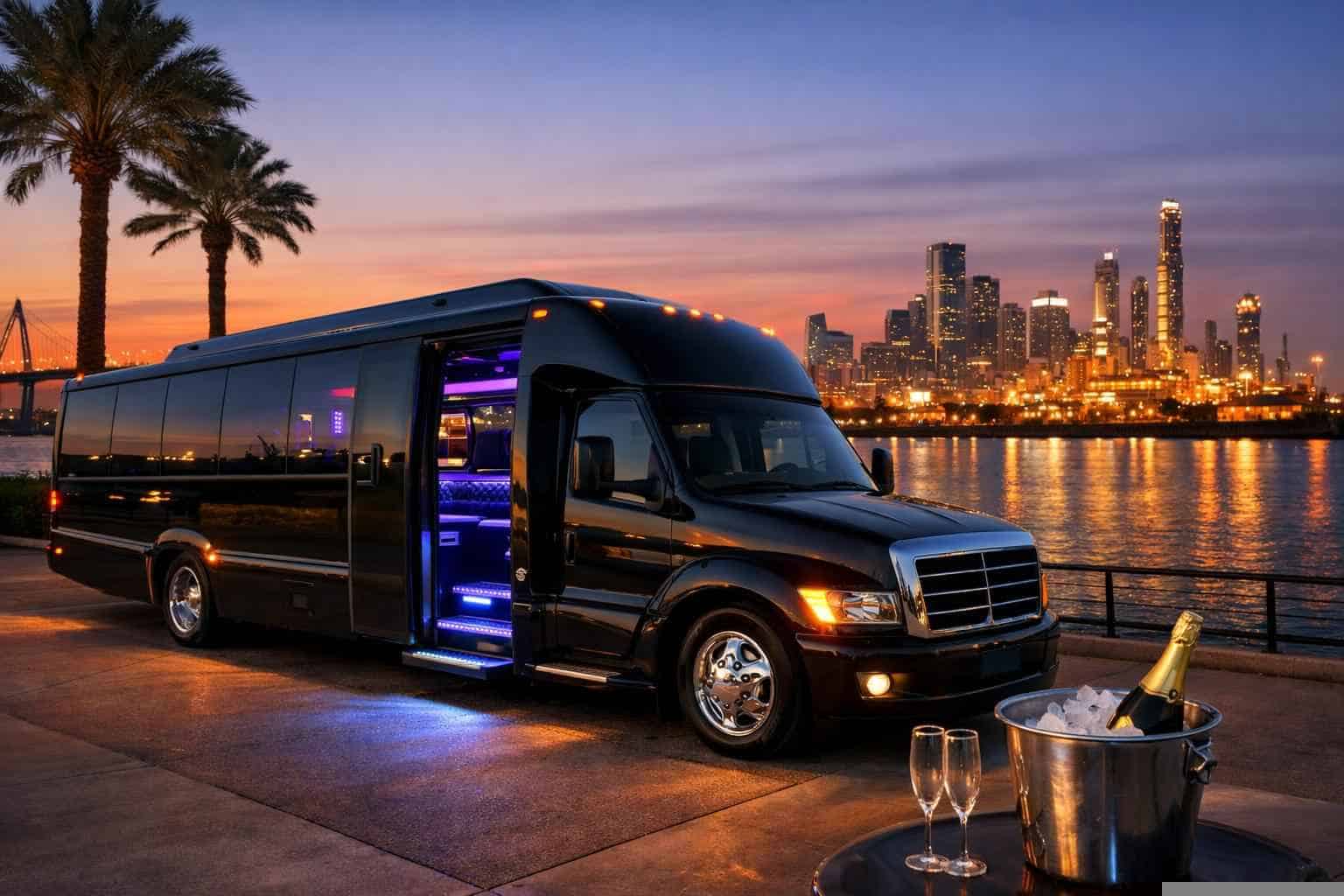 Texas City Texas Party Bus Rental