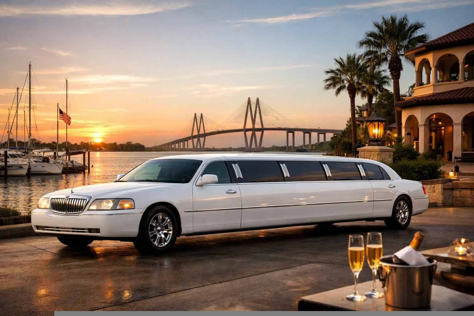 White Limo Rental La Porte TX