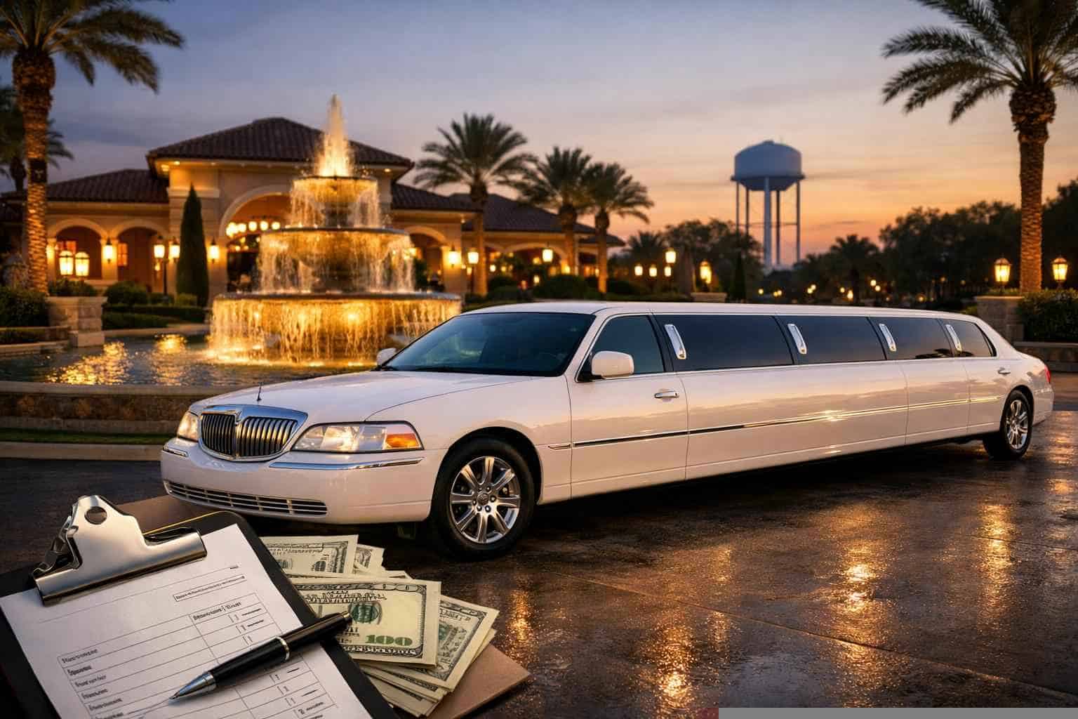 White Limo Rental Prices in Deer Park TX