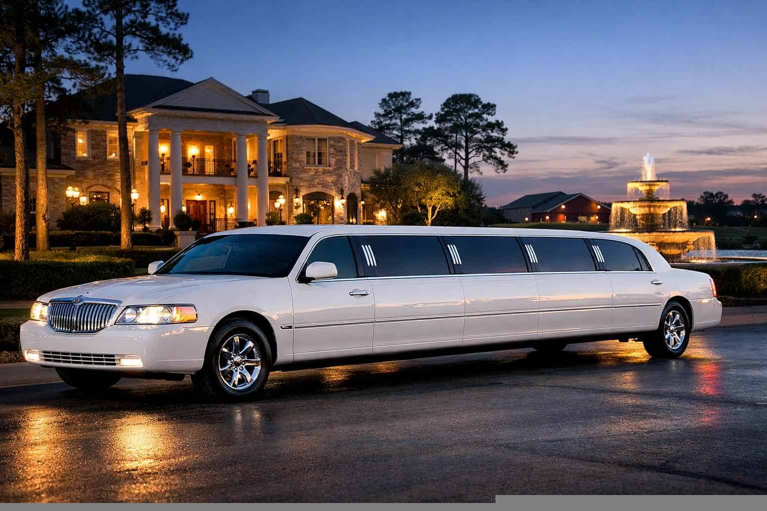 White Limo Rental Tomball TX