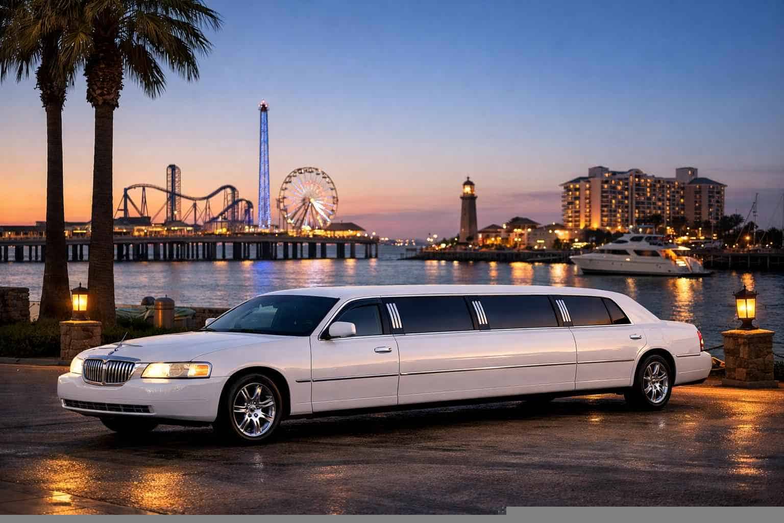White Limo Service Galveston TX