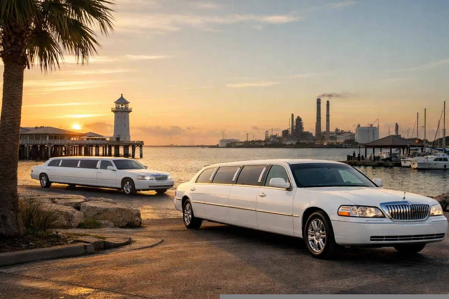 White Limousines in La Porte Texas