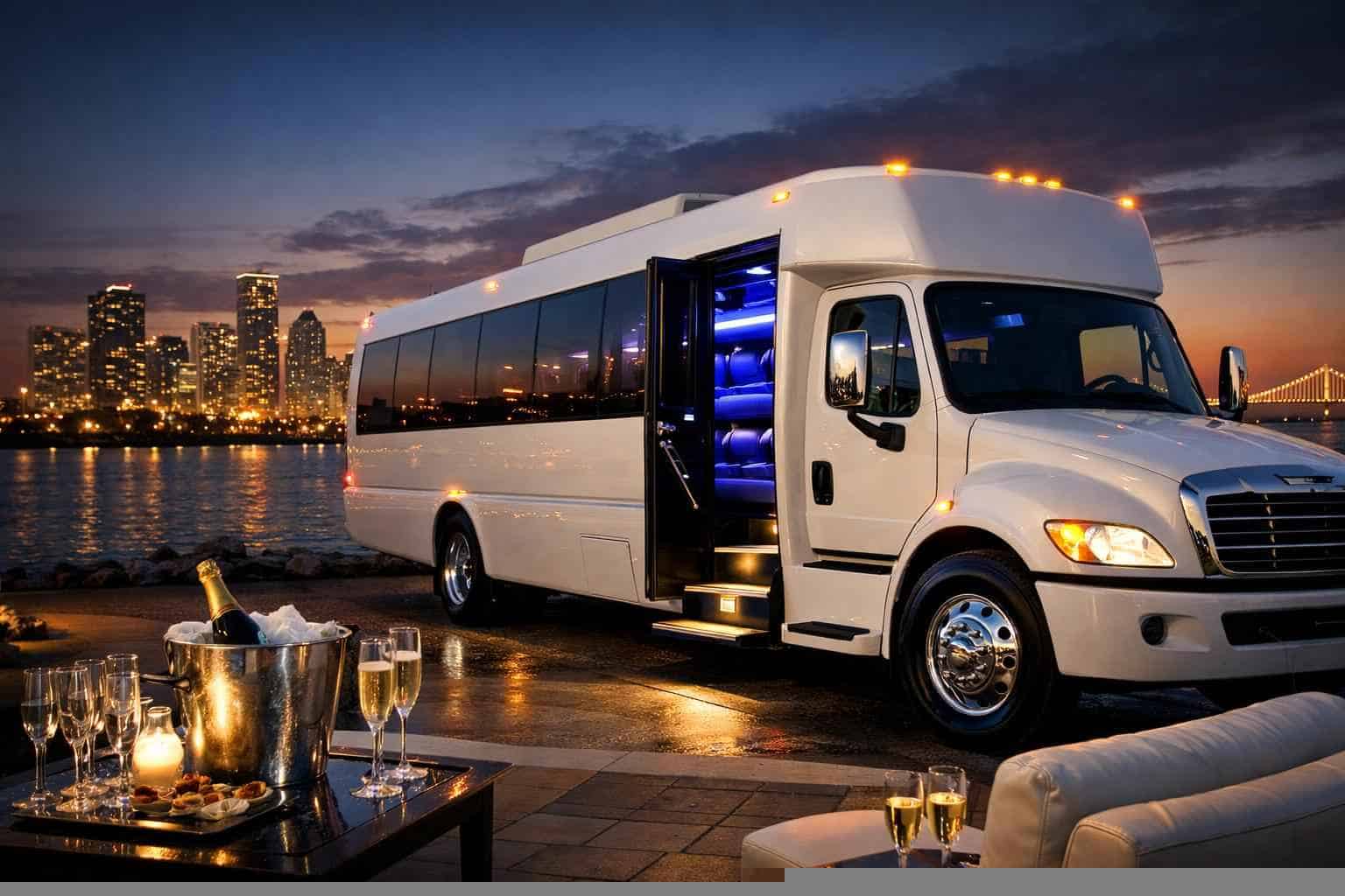 White Party Bus Rental Reviews Texas City