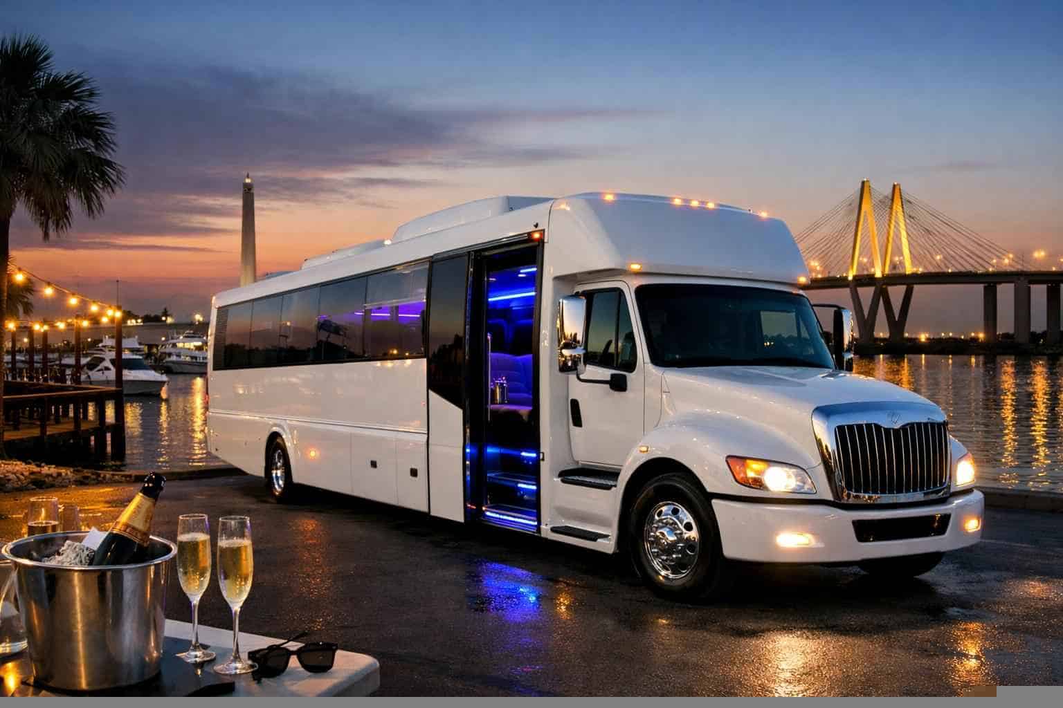 White Party Bus Service La Porte TX