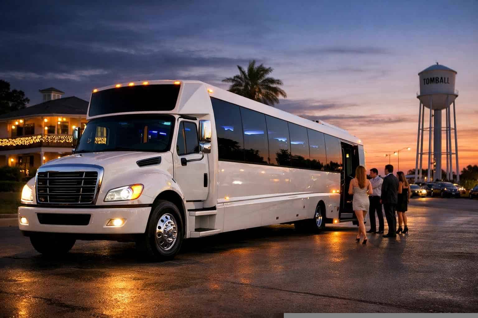 White Party Bus Service Tomball TX